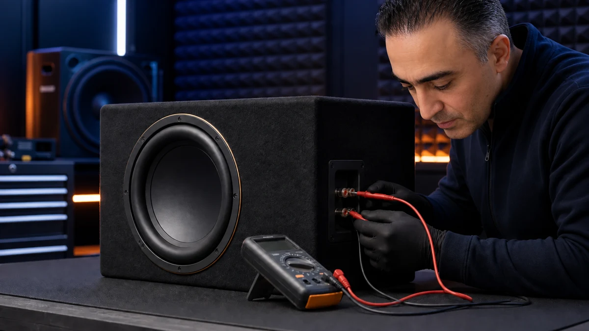 نگهداری و عیب‌یابی ساب‌ووفر خودرو برای بیس تمیز و ایمن