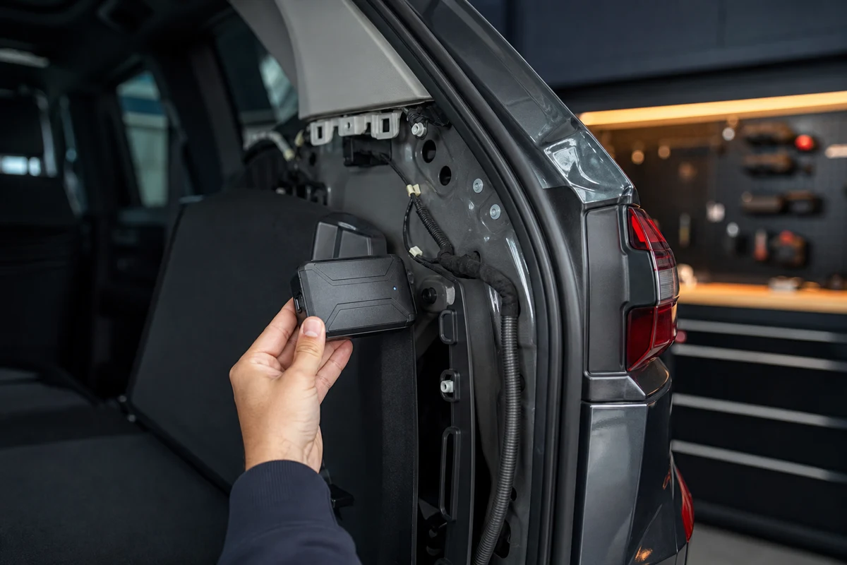 نصب GPS و ردیاب مغناطیسی خودرو